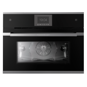 Компактный духовой шкаф с паром Kuppersbusch CBD 6550.0 S3-Airfry  Silver Chrome